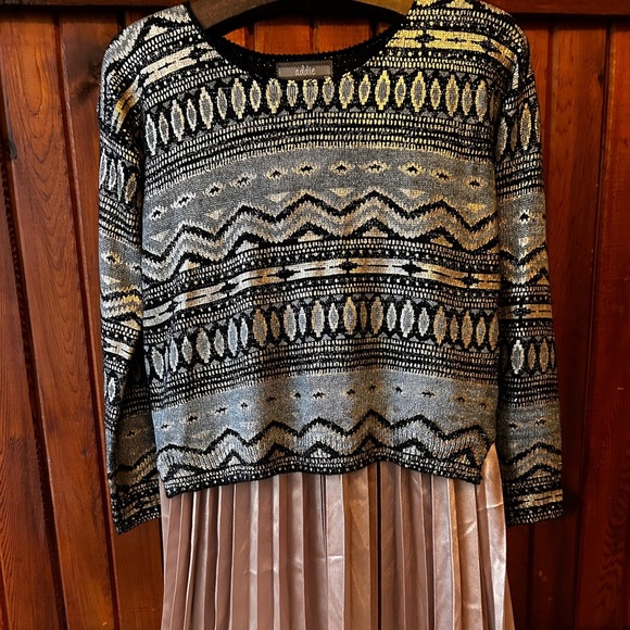Addie size small shimmer sweater - Picture 1 of 13